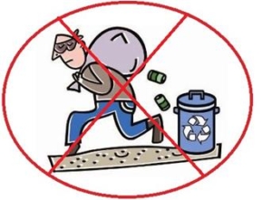 illegal scavenging